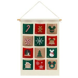 Disney Parks Exclusive Mickey Mouse Countdown Calendar – Holiday- Rare - NWT